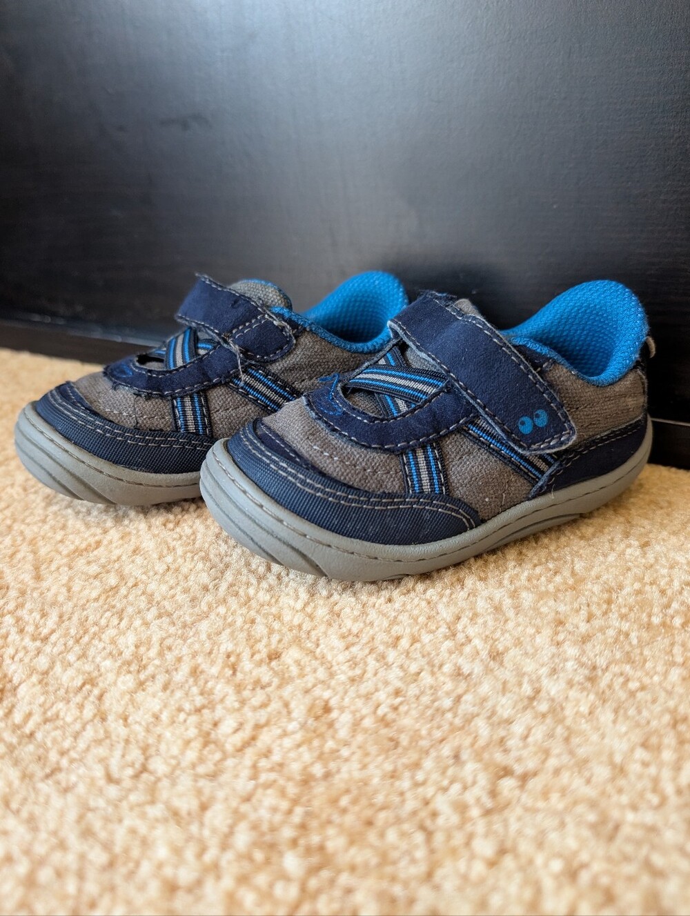 Stride Rite Suprize Blue First Walker Sneakers 5C